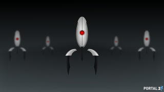 Red glowing objects dark room - blender and photoshop free wallpaper