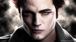 Creepy redhair yelloweyes man face - edward ben avram free wallpaper