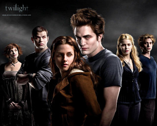 Twilight saga group formal blonde - dark shadow free wallpaper