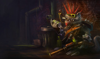 Cat gun demon background demon - his shoulder free wallpaper