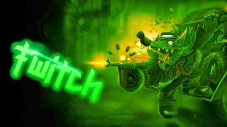 Green creature gun glow switch - a green creature free wallpaper