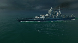 Large ship ocean dark sky - bartolomeo cesi free wallpaper