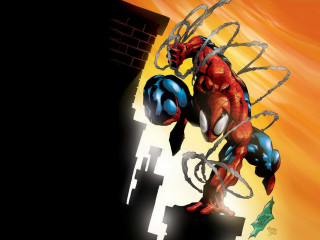 Spider man ledged spider man - a spider free wallpaper