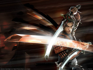 Man holding sword dragon demon - a dragon free wallpaper