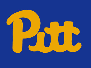 Blue yellow logo pitt yellow - p free wallpaper