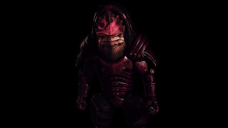 Man red suit glowing neoism - a red suit free wallpaper