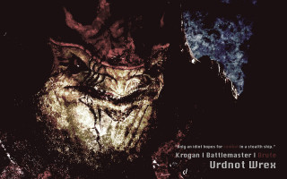 Demon beard face dark background - bryan organ free wallpaper