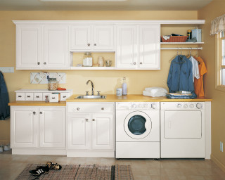 Kitchen washer dryer window light - a kitchen free wallpaper