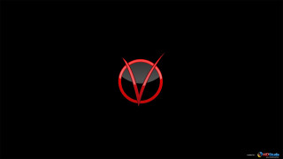 Red black logo black background 9 - vray free wallpaper