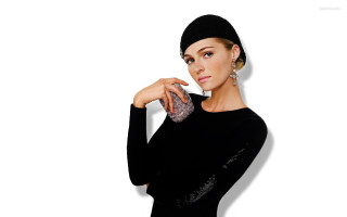 Woman black dress black hat - constanceanne parker free wallpaper