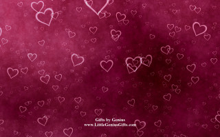 Pink white hearts background drawing 2 - a background free wallpaper
