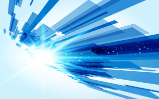 Blue abstract background starburst sky - a blue abstract background free wallpaper