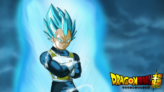 Vegeta super saiyan blue hair - cell free wallpaper