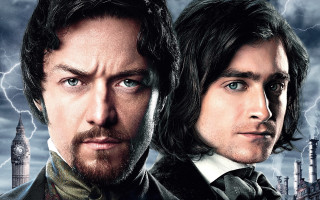 Movie poster men suits clock - preraphaelitism free wallpaper