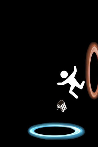 Jumping kite ring black background - andries both free wallpaper for mobile