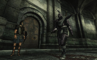 Couple people standing room stone - daryush shokof free wallpaper