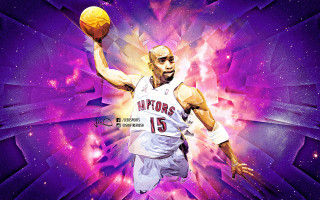Man holding basketball purple background - digital artwork free wallpaper for desktop