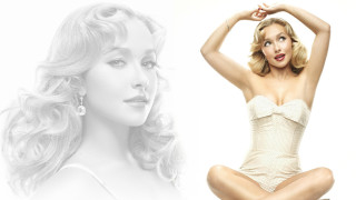 Woman white dress stool picture - constanceanne parker free wallpaper