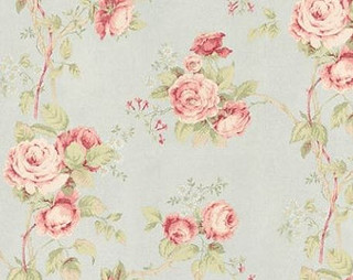 Blue wallpaper pink roses green - a blue wallpaper free wallpaper