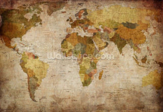World map grungy background faded - arthur quartley free wallpaper