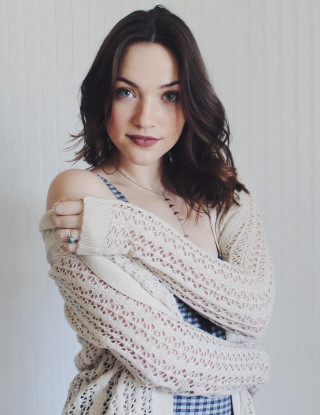 Woman sweater ring posing arms - brigette barrager free wallpaper for mobile