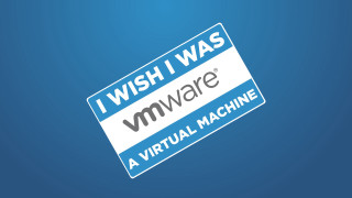 Blue white sticker vmware virtualmachine - virtual free wallpaper for desktop