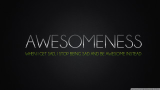 Black background green white text 2 - cynical free wallpaper