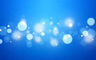 Blue background white circles blurry - white circle free wallpaper