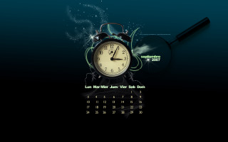Clock magnifying glass calendar date - magnifying free wallpaper