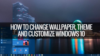 Windows 10 desktop how to - theme free wallpaper