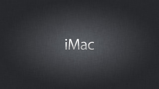 Black background imac white letters - ƒ 1. free wallpaper