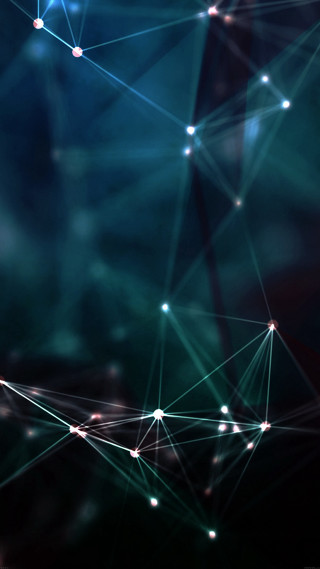 Dark background lines dots pattern 3 - line and dots free wallpaper