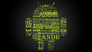 Green black text black background 2 - android free wallpaper for desktop