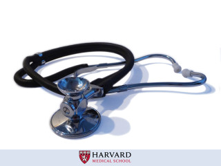 Stethoscope side red white logo - professional photo free wallpaper