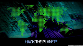 Hack the planet world map - a world map free wallpaper
