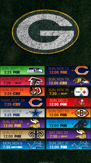 Football field green bay logo - free new year wallpaper