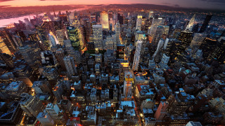 City night tall buildings lights 13 - city free wallpaper