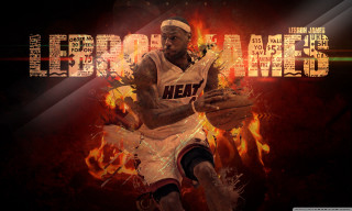 Basketball player flame background heat - a basketball player free wallpaper