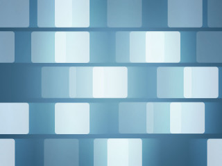 Blue white wall squares varying - varying free wallpaper