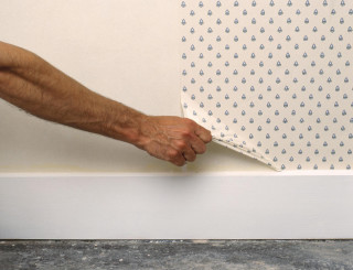Man putting wallpaper wall hand - a wallpaper free wallpaper