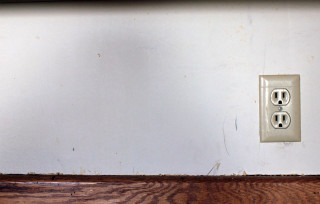 White light switch white wall - bruce nauman free wallpaper