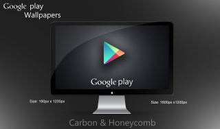 Computer screen play button google - a wireframe diagram free wallpaper