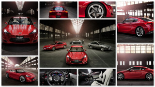 Red silver white sports car - a silver sports car free wallpaper