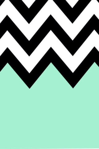 Black white chevron green background 2 - carol bove free wallpaper for mobile