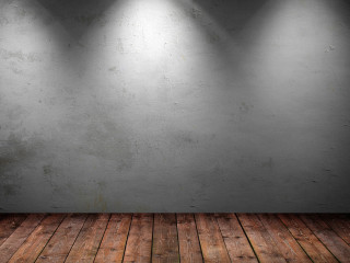 Wooden floor spotlights room interior - the wall above free wallpaper for desktop