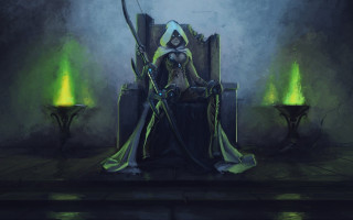Woman throne sceptacle head sceptacle - a throne free wallpaper for desktop