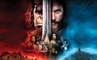 Man woman sword mountain movie - epic fantasy free wallpaper for desktop