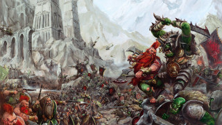 Battle castle people painting giant - warhammer free wallpaper for desktop