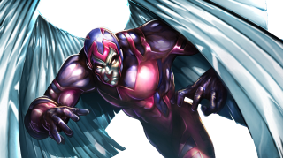 Cartoon character large wing helmet - epsylon point free wallpaper