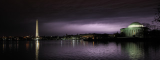 Storm city lake tower lightning - a storm free wallpaper